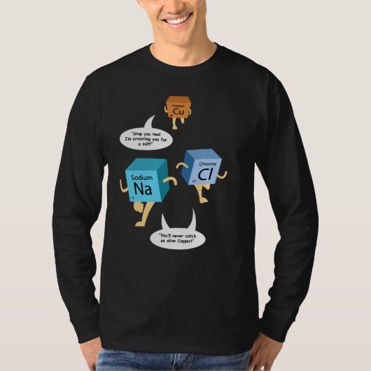 Wissenschaftslehrer Birthday Chemie Geek Gag T-Shirt (Vorderseite)