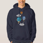 Wissenschaftslehrer Birthday Chemistry Gag Hoodie (Vorderseite)