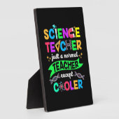 Wissenschaftslehrer Cool Fotoplatte (Seite)