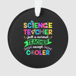 Wissenschaftslehrer Cool Ornament
