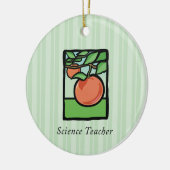 Wissenschaftslehrer Danke, Apple Keramik Ornament (Links)