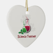 Wissenschaftslehrer, Experimente frohe Weihnachten Keramik Ornament (Rechts)
