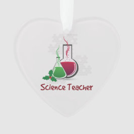 Wissenschaftslehrer, Experimente frohe Weihnachten Ornament