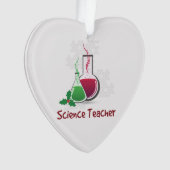 Wissenschaftslehrer, Experimente frohe Weihnachten Ornament (Vorderseite)