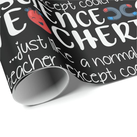 Wissenschaftslehrer Geschenkpapier (Rolleneckpunkt)