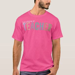 Wissenschaftslehrer gibt zurück zum naturwissensch T-Shirt