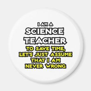 Wissenschaftslehrer ...nehme an, ich habe nie Unre Magnet