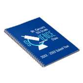 Wissenschaftslehrer | Personalisiertes Mikroskop-N Notizblock (Rechte Seite)