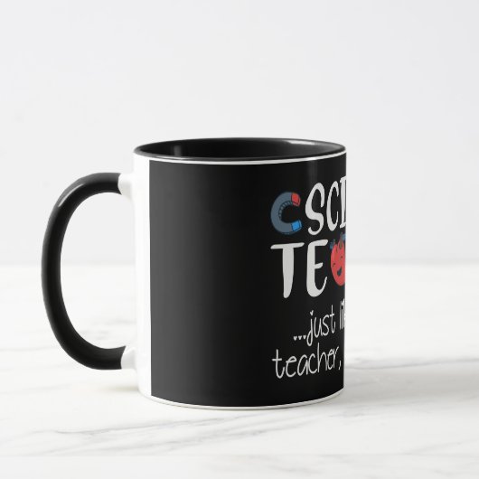 Wissenschaftslehrer Tasse (Links)