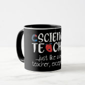 Wissenschaftslehrer Tasse (Vorderseite Links)