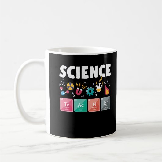 Wissenschaftslehrerlabor Chemie Kaffeetasse (Links)