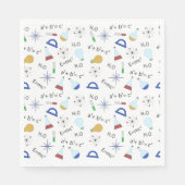 Wissenschaftsliebhaber Serviette (Vorderseite)