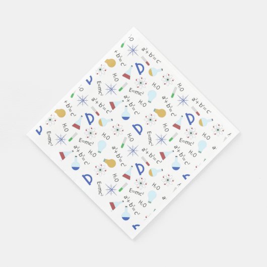 Wissenschaftsliebhaber Serviette (Ecke)