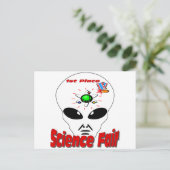 Wissenschaftsmesse Postkarte (Stehend Vorderseite)