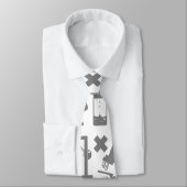 Wissenschaftsmuster Krawatte (Gebunden)