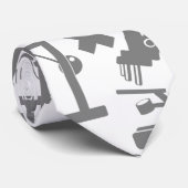 Wissenschaftsmuster Krawatte (Gerollt)