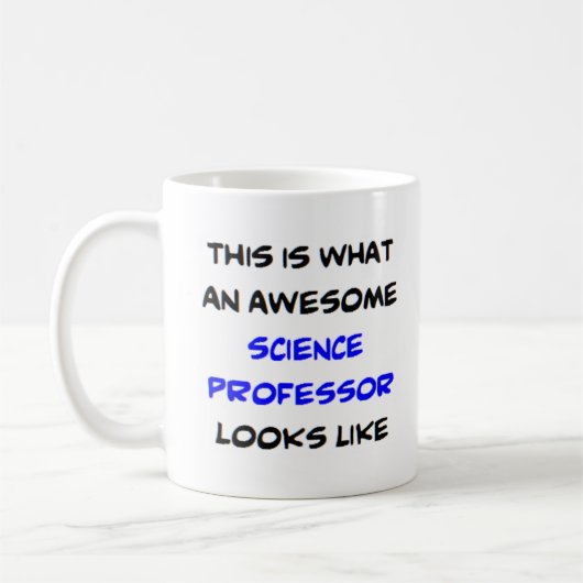 Wissenschaftsprofessor, phantastisch kaffeetasse (Links)