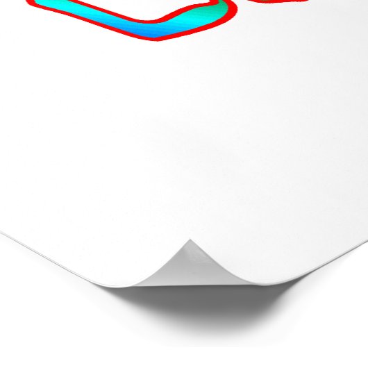 Wissenschaftsrocks Poster (Ecke)