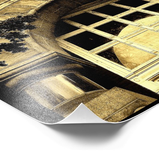 Wissenschaftssaal der Universität Wisconsin-Madiso Fotodruck (Ecke)