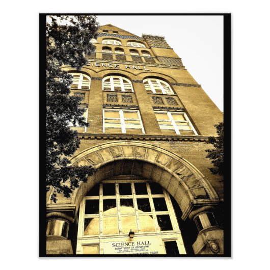 Wissenschaftssaal der Universität Wisconsin-Madiso Fotodruck (Vorne)