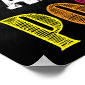 Wissenschaftsunterricht Printposter Art Poster (Ecke)