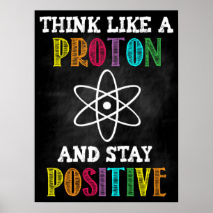 Wissenschaftsunterricht Printposter Art Poster