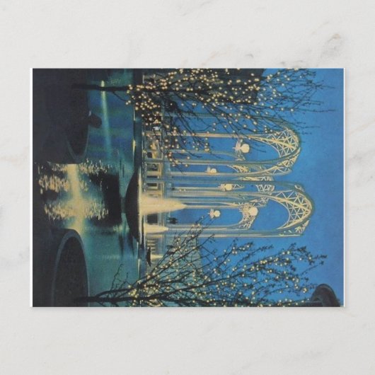 Wissenschaftszentrum Seattle Centre Postkarte (Vorderseite)