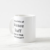 Wissenschaftszeug Kaffeetasse (Vorderseite Links)