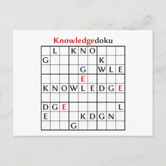 Wissensdoku Postkarte