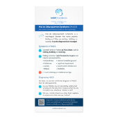 Wissenskarte, MdDS-Informationen für Ärzte Werbekarte (Vorne)