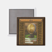 Wissensmagazin Magnet (Vorderseite/Rückseite)