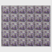 Wistaria Blume Geschenkpapier (Flach)