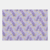 Wistaria-Packpapier Geschenkpapier Set (Vorderseite 3)