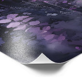 Wisteria Ancient Tempel Fotodruck (Ecke)