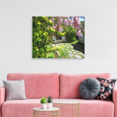 Wisteria and Rocking Chairs - Martha's Vineyard Leinwanddruck (Insitu (Wohnzimmer))