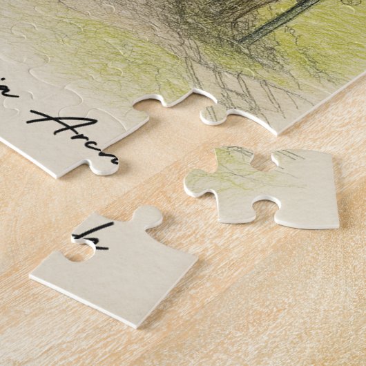 Wisteria Arch Jigsaw Puzzle (Seite)