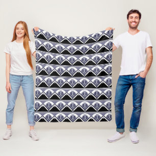 Wisteria Art Deco Ventilator-Fliese Fleece-Decke Fleecedecke