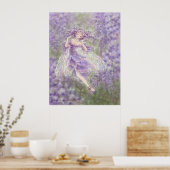 Wisteria Art Print Poster (Küche)