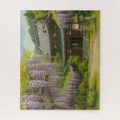 Wisteria at Byakugo-ji Temple Puzzle (Vertikal)