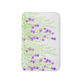 Wisteria Bath Mat Badematte (Vorderseite Vertikal)
