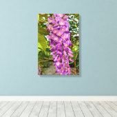 Wisteria Bloom Leinwanddruck (Insitu (Holzboden))