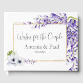 Wisteria Blooms Gästebuch (Vorderseite)
