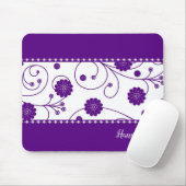 Wisteria Blooms Mousepad (Mit Mouse)