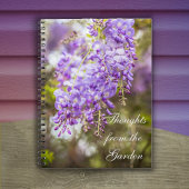 Wisteria Blooms Notebook Journal Notizblock