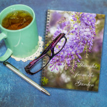 Wisteria Blooms Notebook Journal