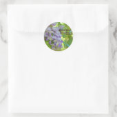 Wisteria Blume Attitude Quote Sticker (Tasche)