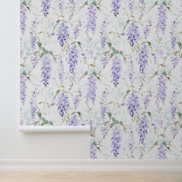 Wisteria Blume Lila Tapete