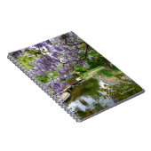 Wisteria Blume Notizblock (Rechte Seite)