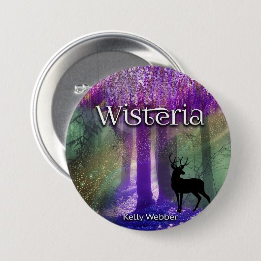 Wisteria Button (Vorne & Hinten)
