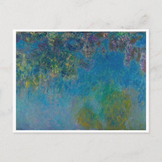 Wisteria by Monet Postkarte (Vorderseite)
